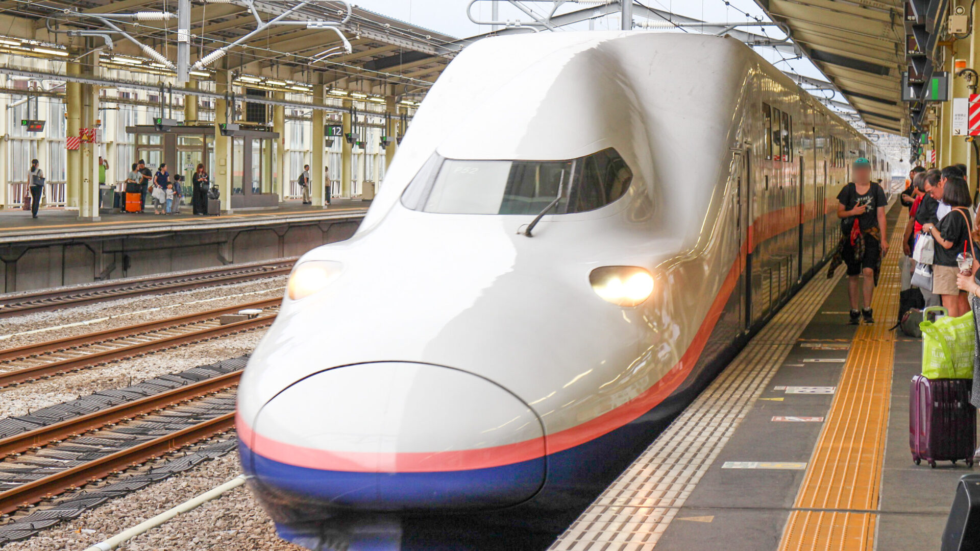 Maxたにがわ号高崎駅にて