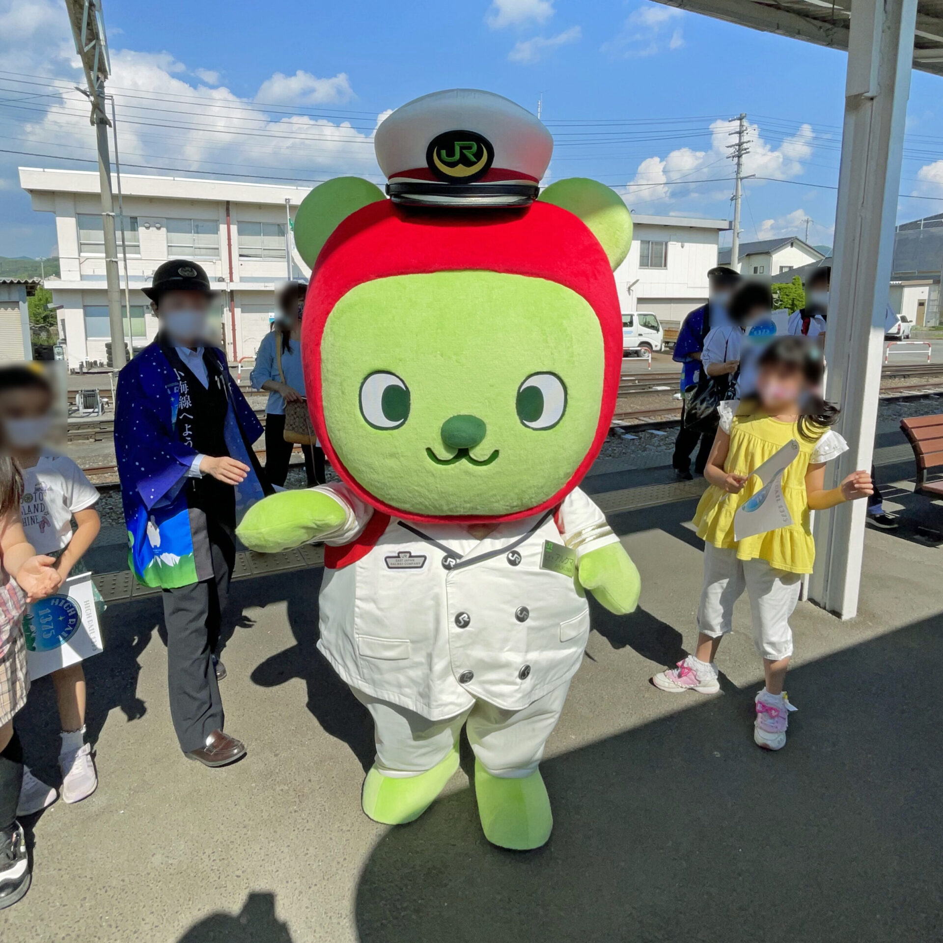 アルクマ中込駅にて