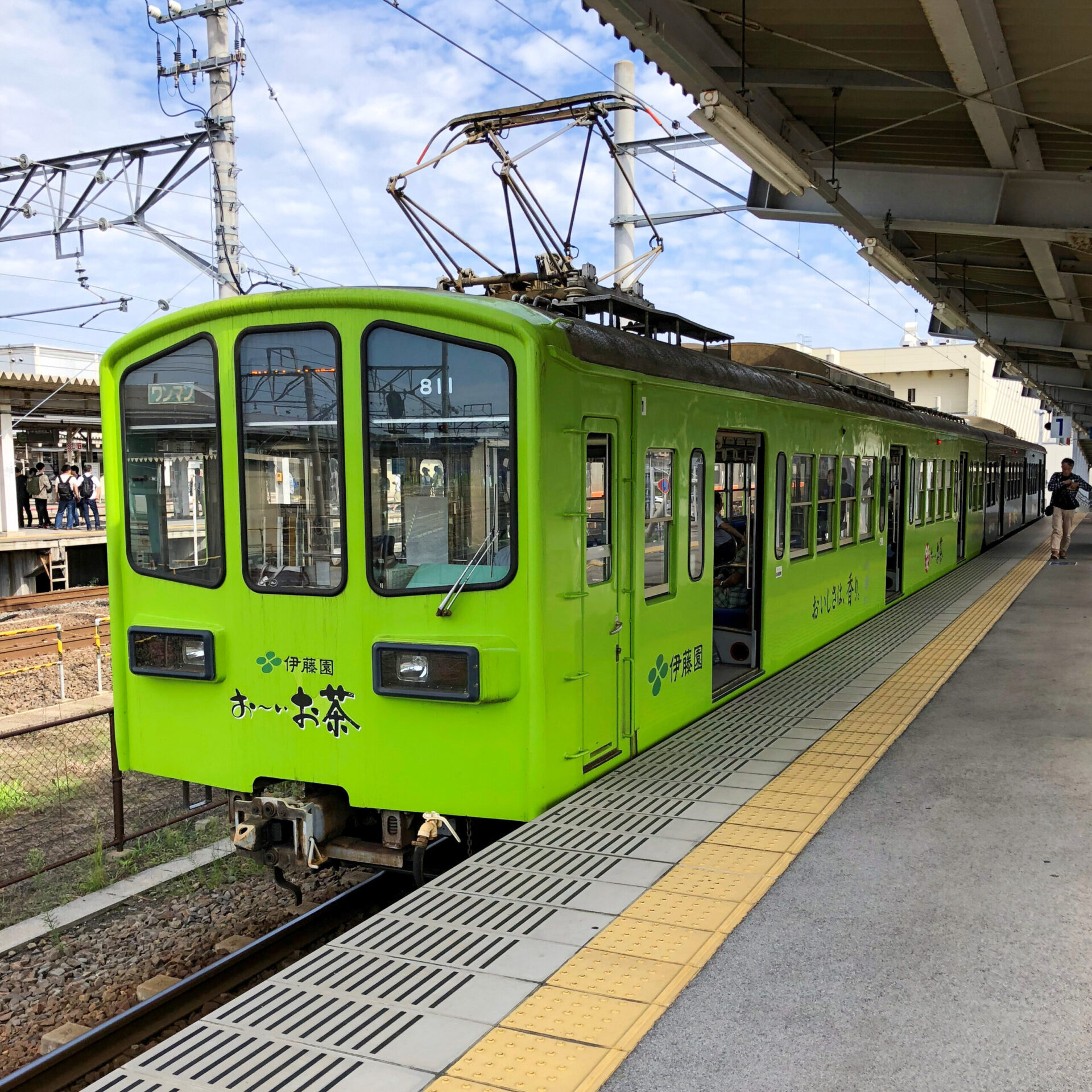 近江鉄道の電車