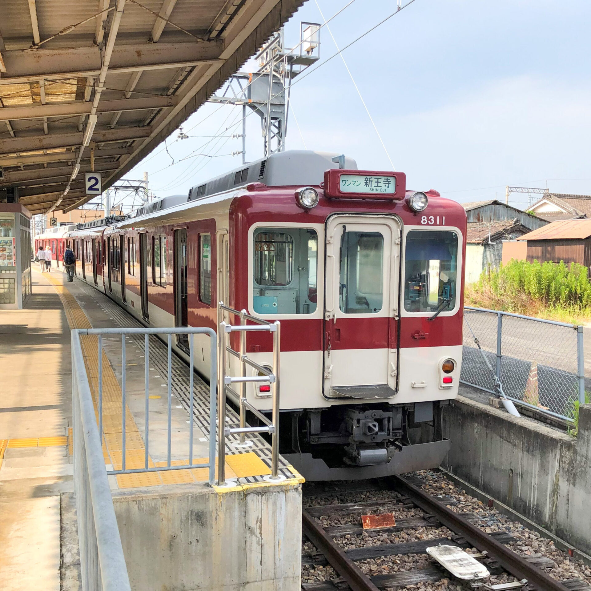 近鉄田原本線普通列車