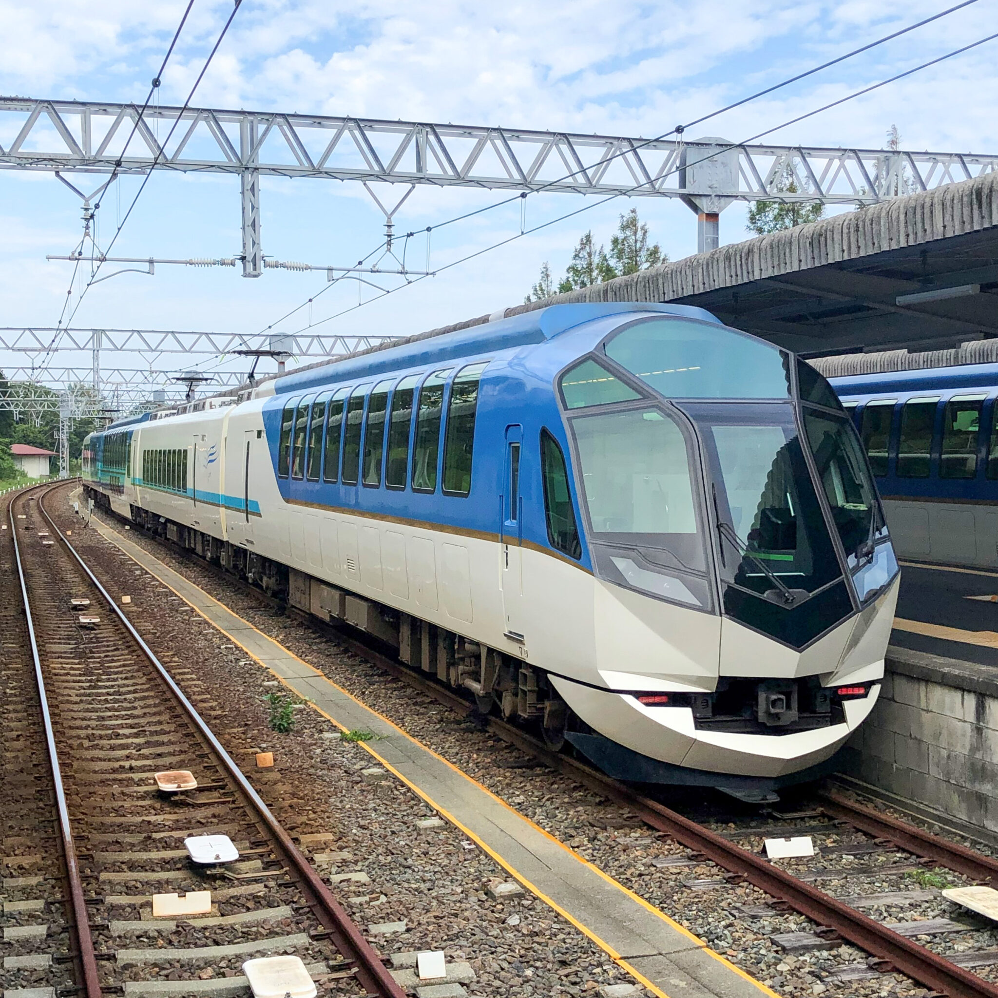 近鉄特急しまかぜ賢島駅にて