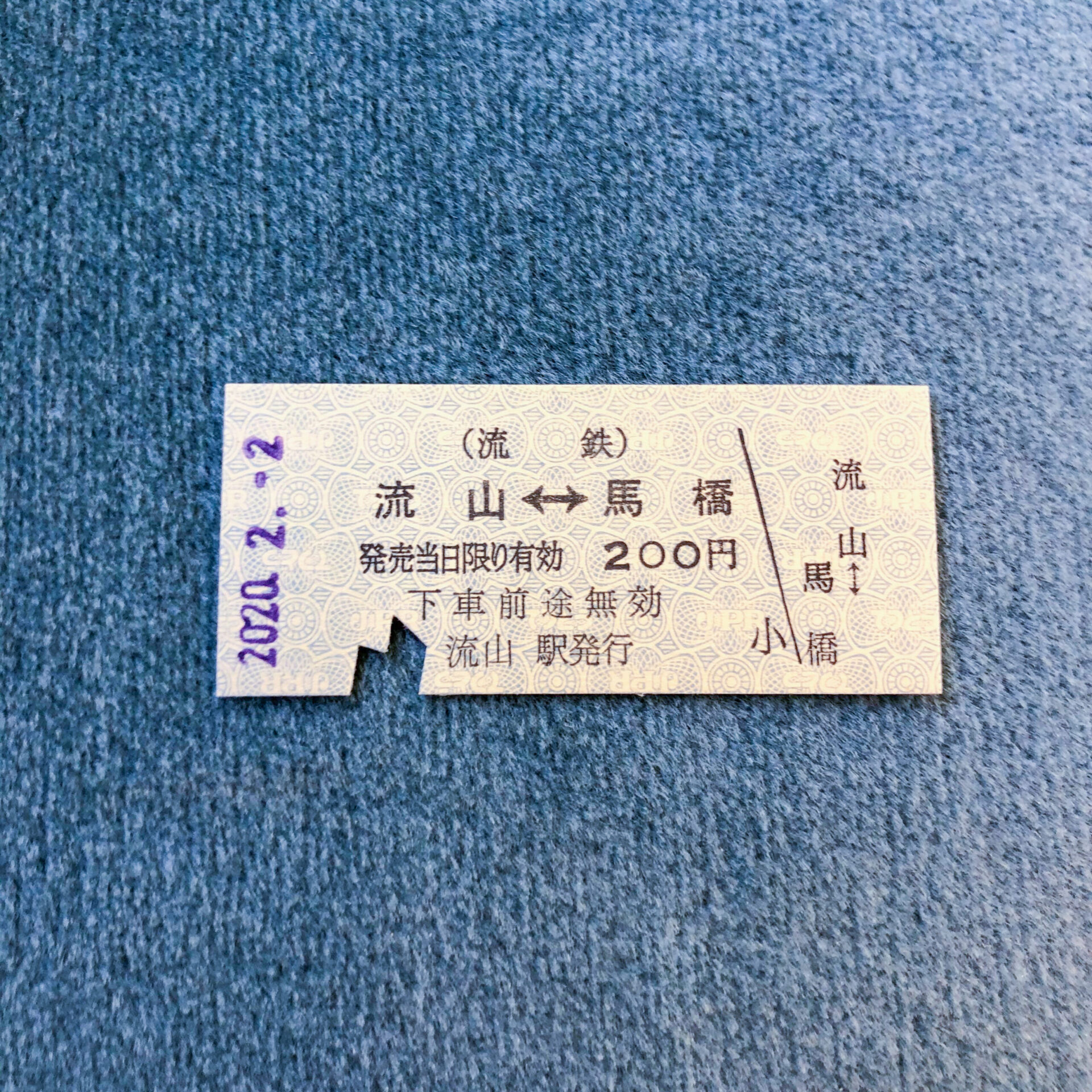流鉄日並びきっぷ