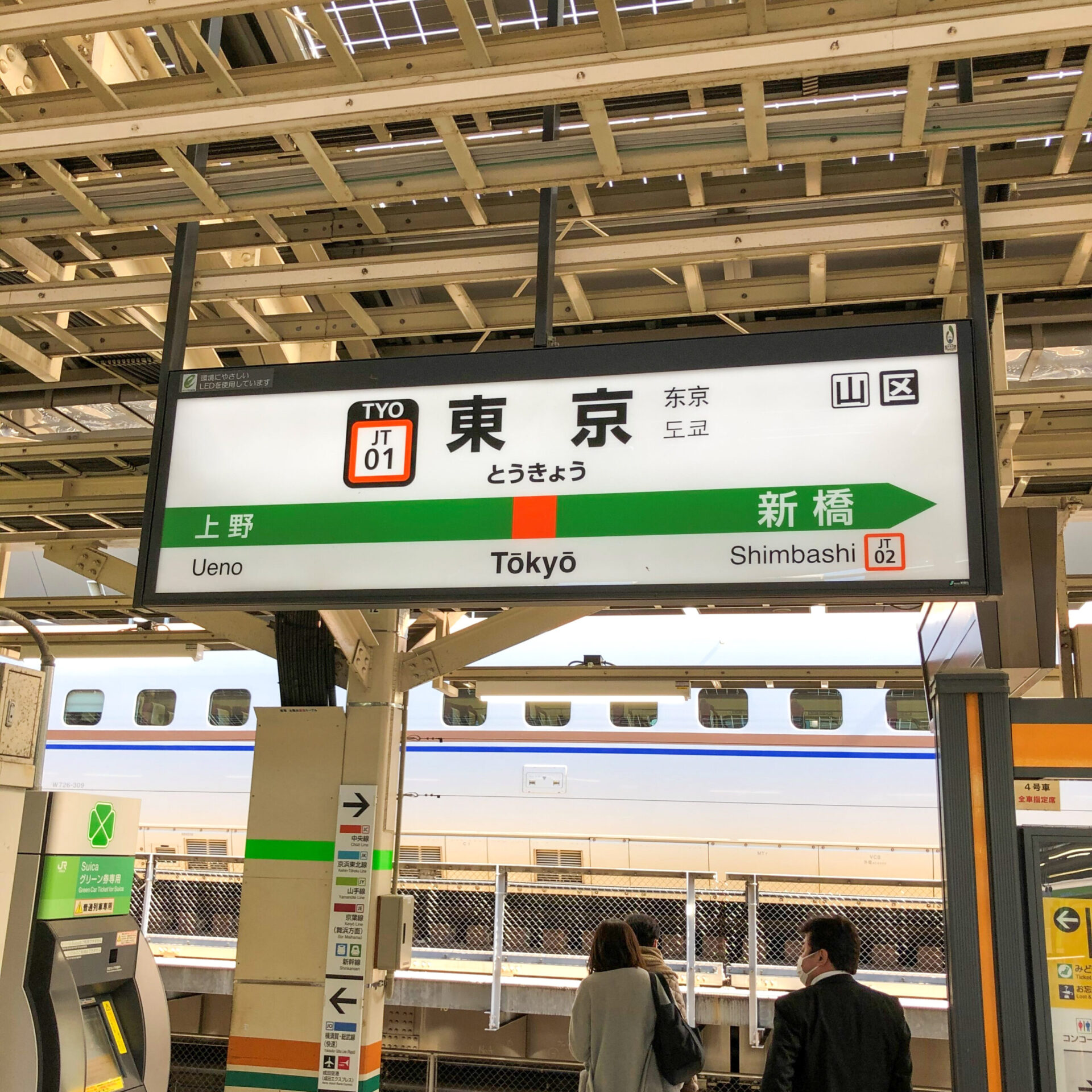 東京駅駅名標
