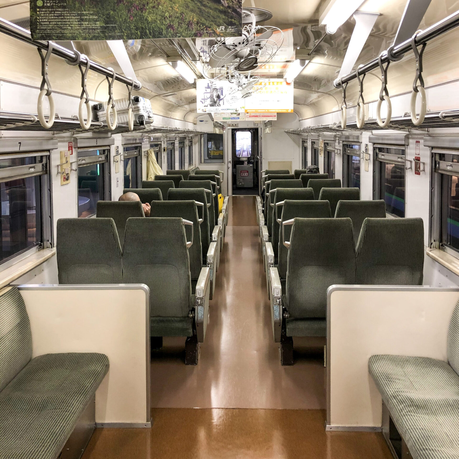 宗谷本線普通列車車内