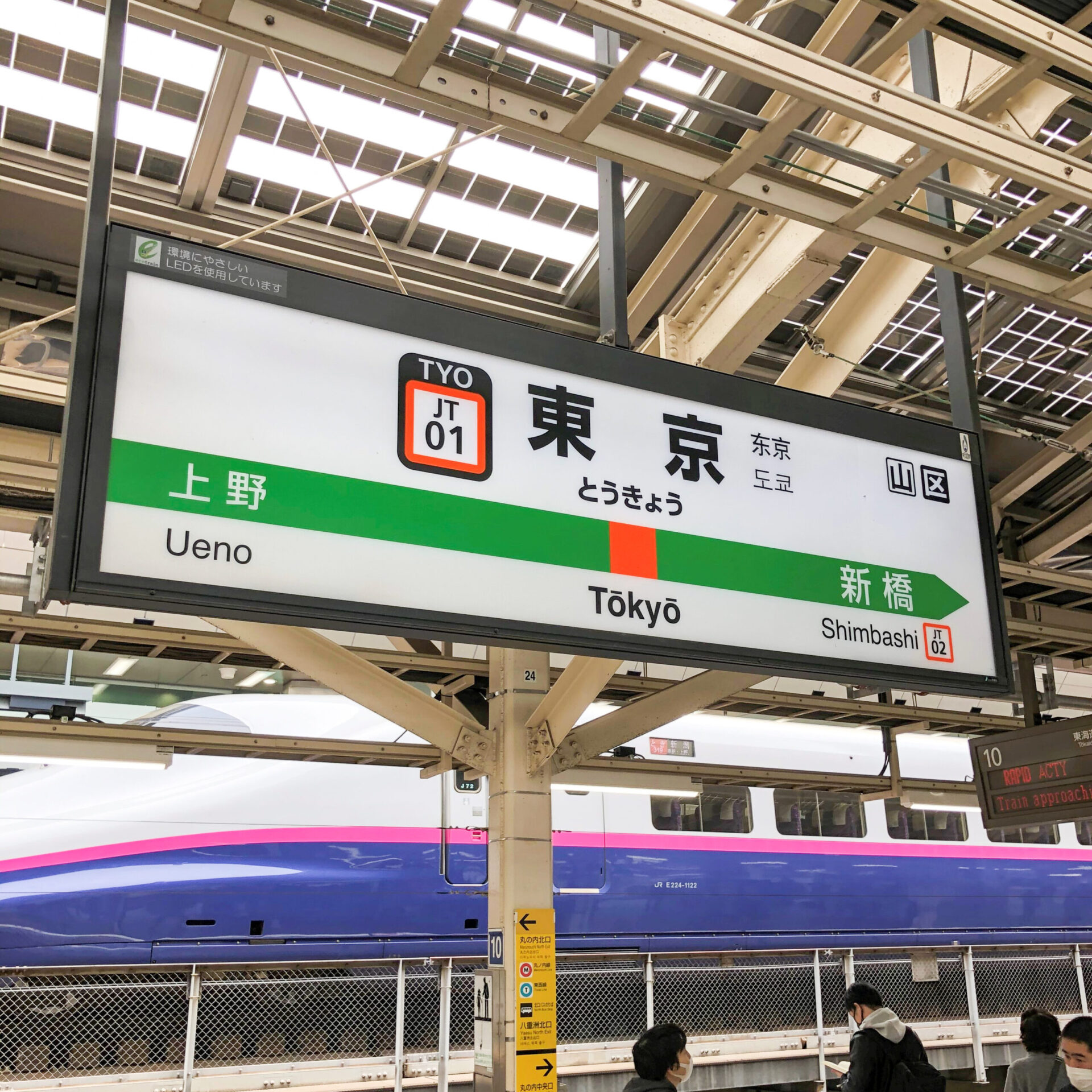 東京駅駅名標