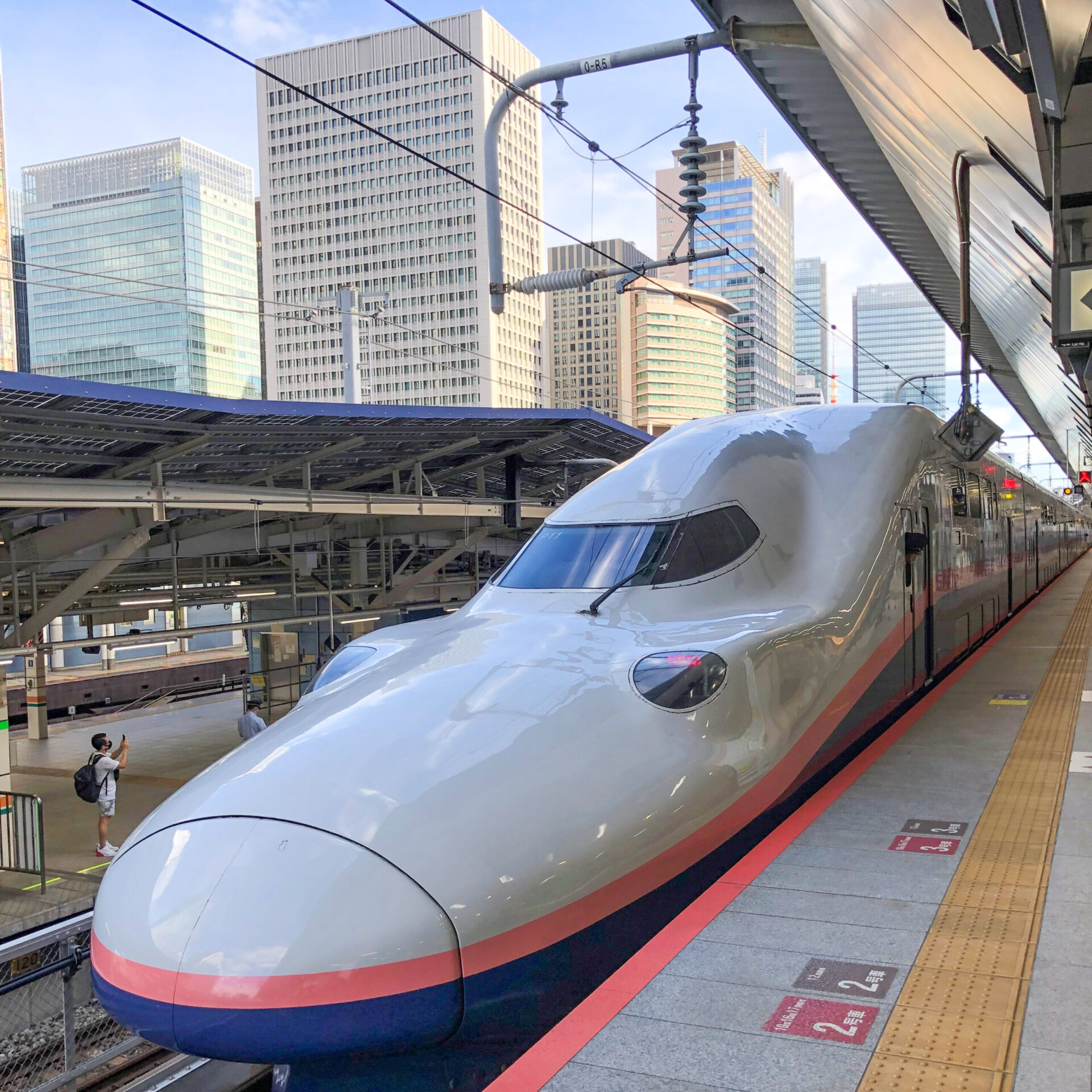 東京駅新幹線ホーム