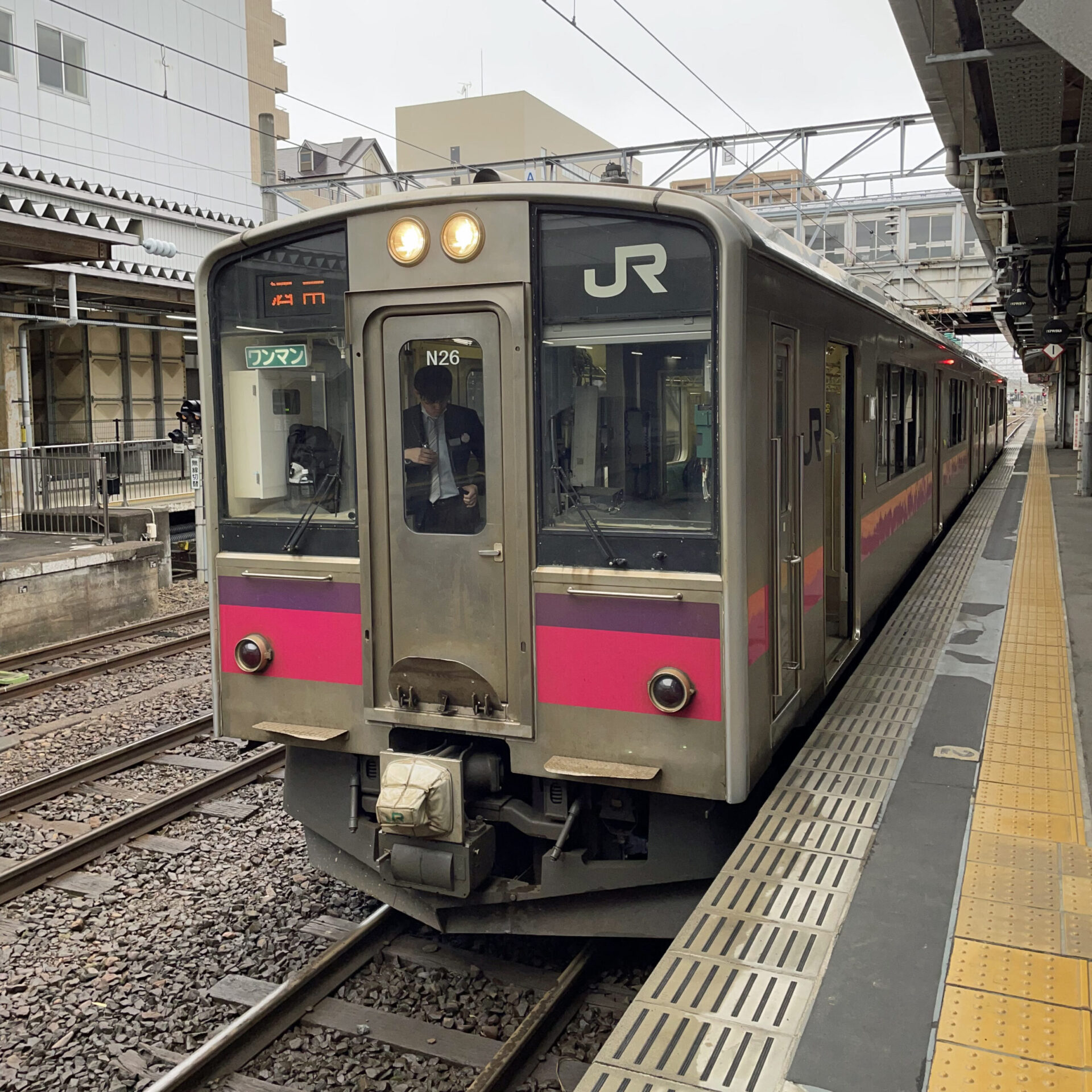 酒田駅行き普通列車