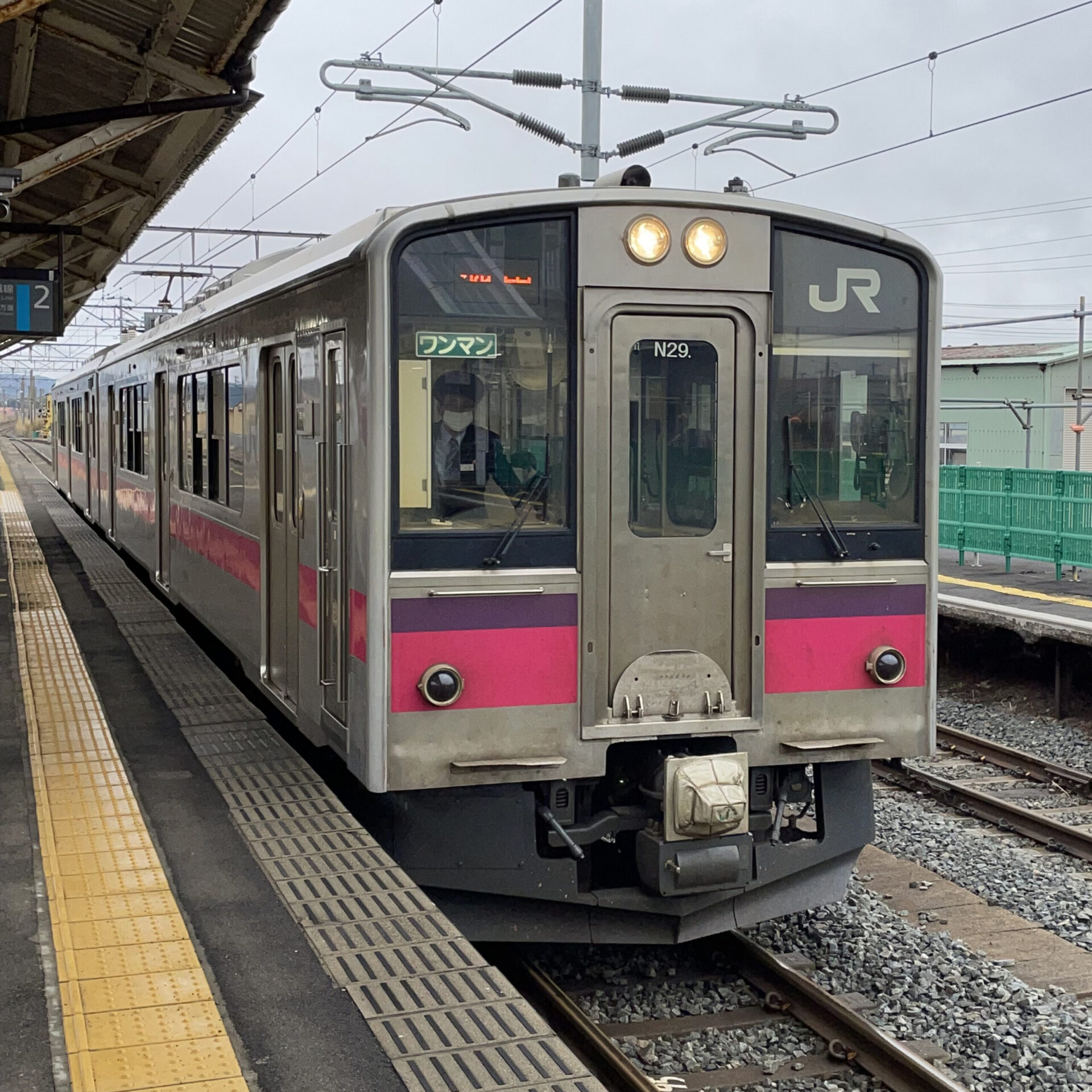 酒田駅行き普通列車
