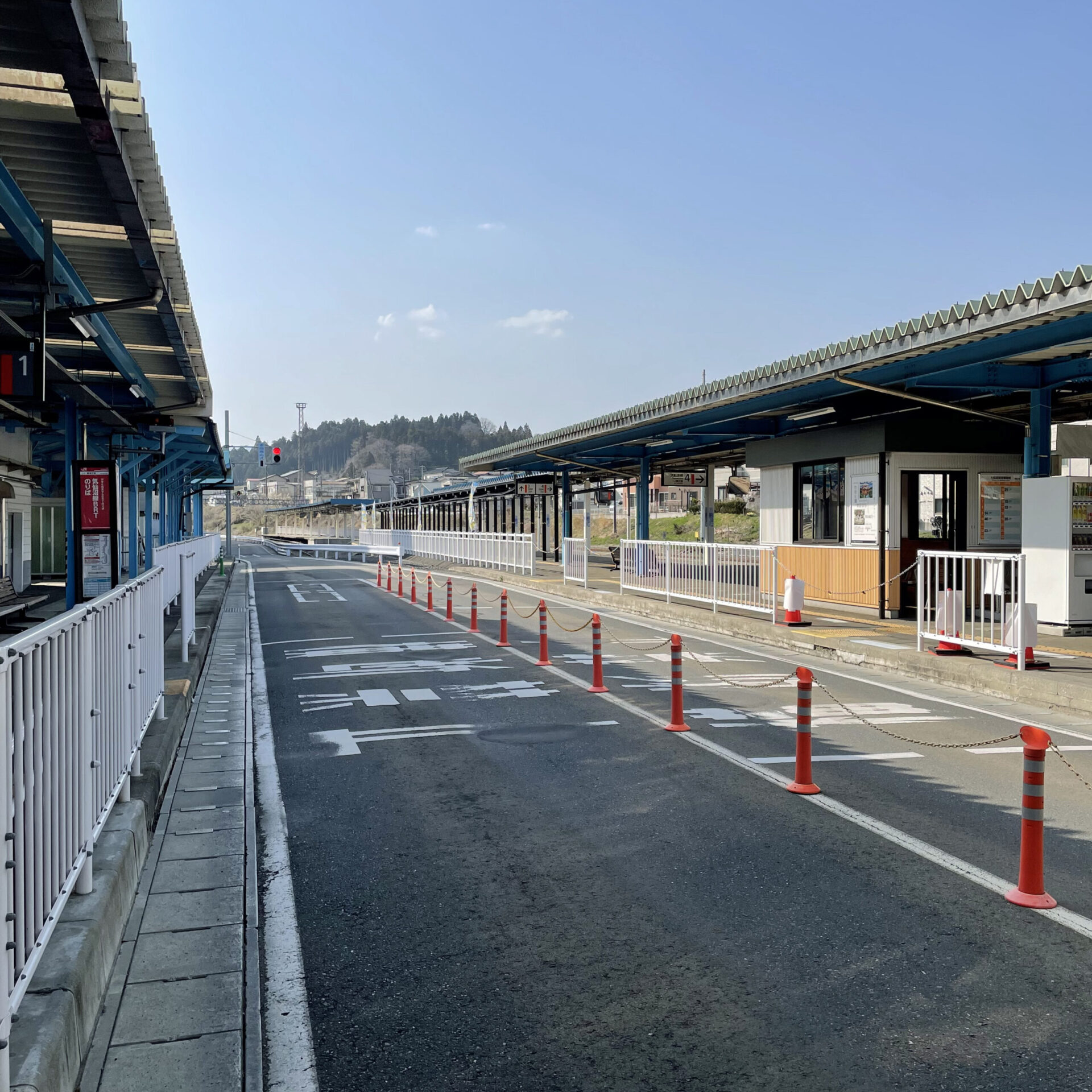 BRT気仙沼駅構内