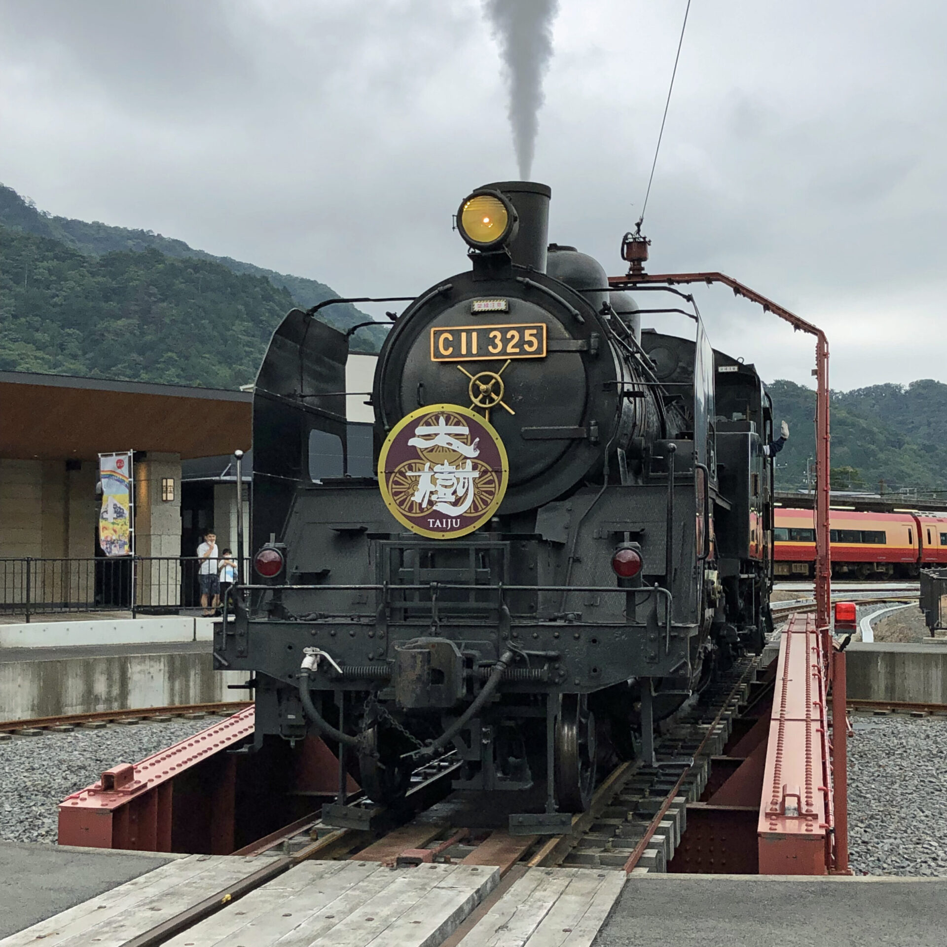 SL大樹のC11蒸気機関車