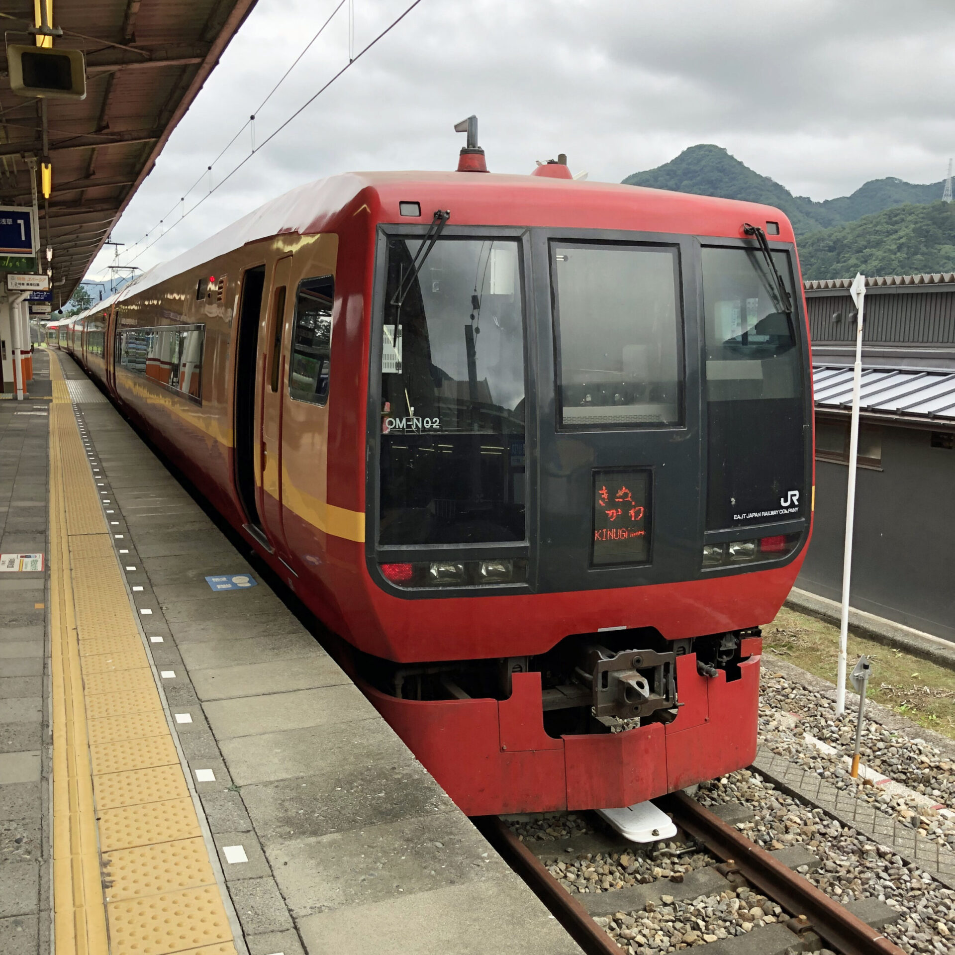 特急きぬがわ号JR253系車両