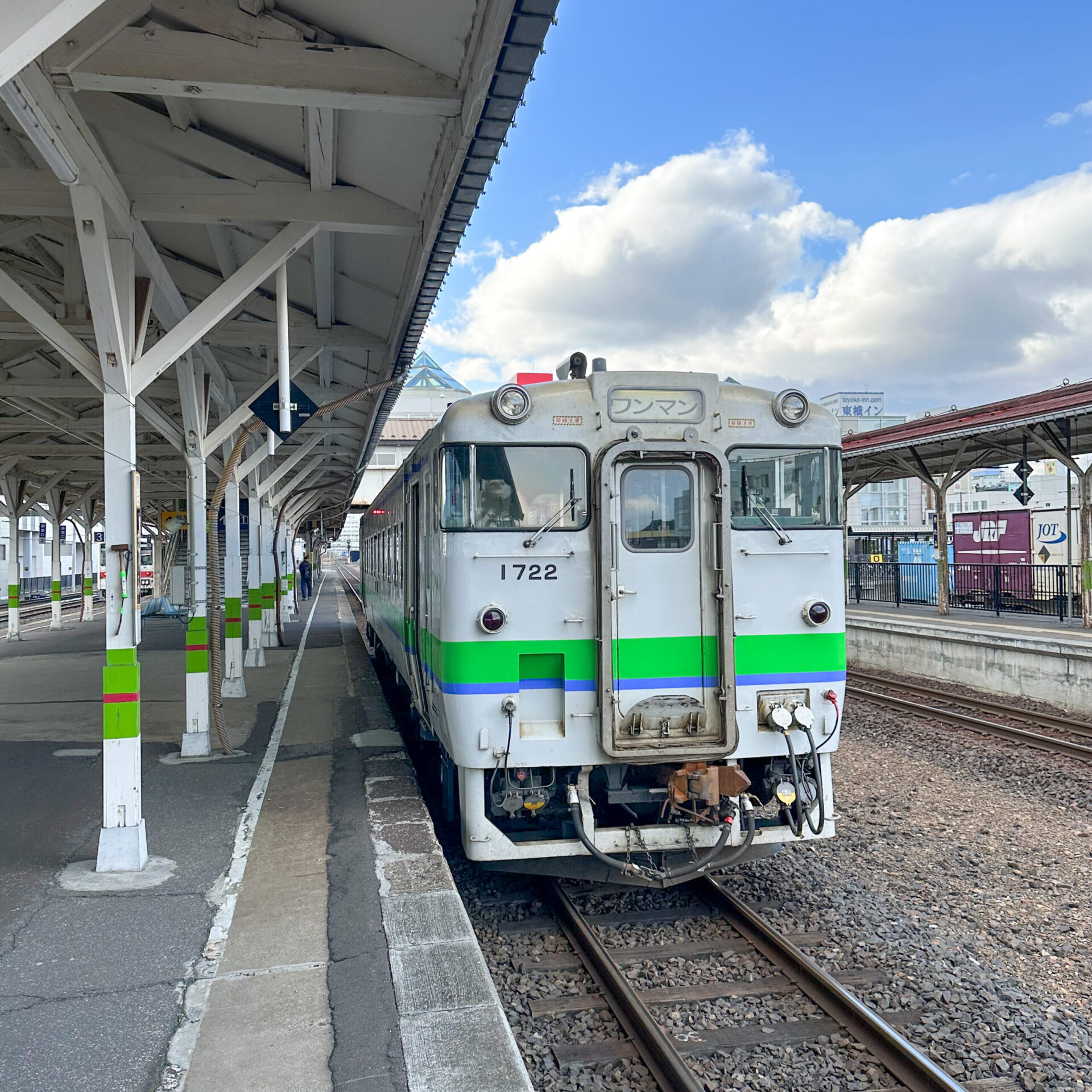 キハ40北見駅にて