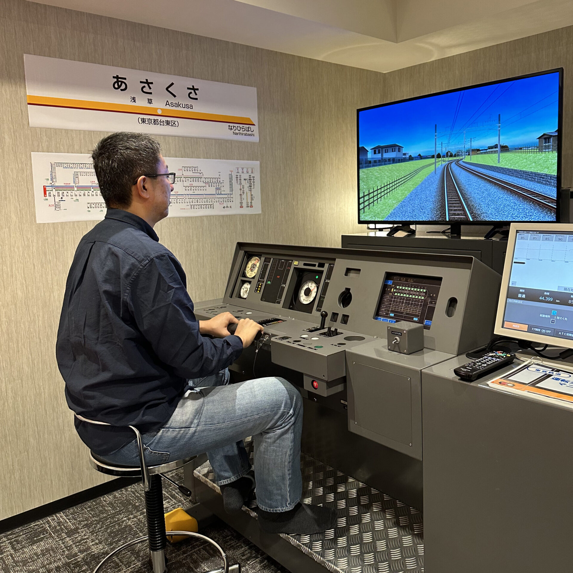浅草東武ホテル運転シミュレーター体験