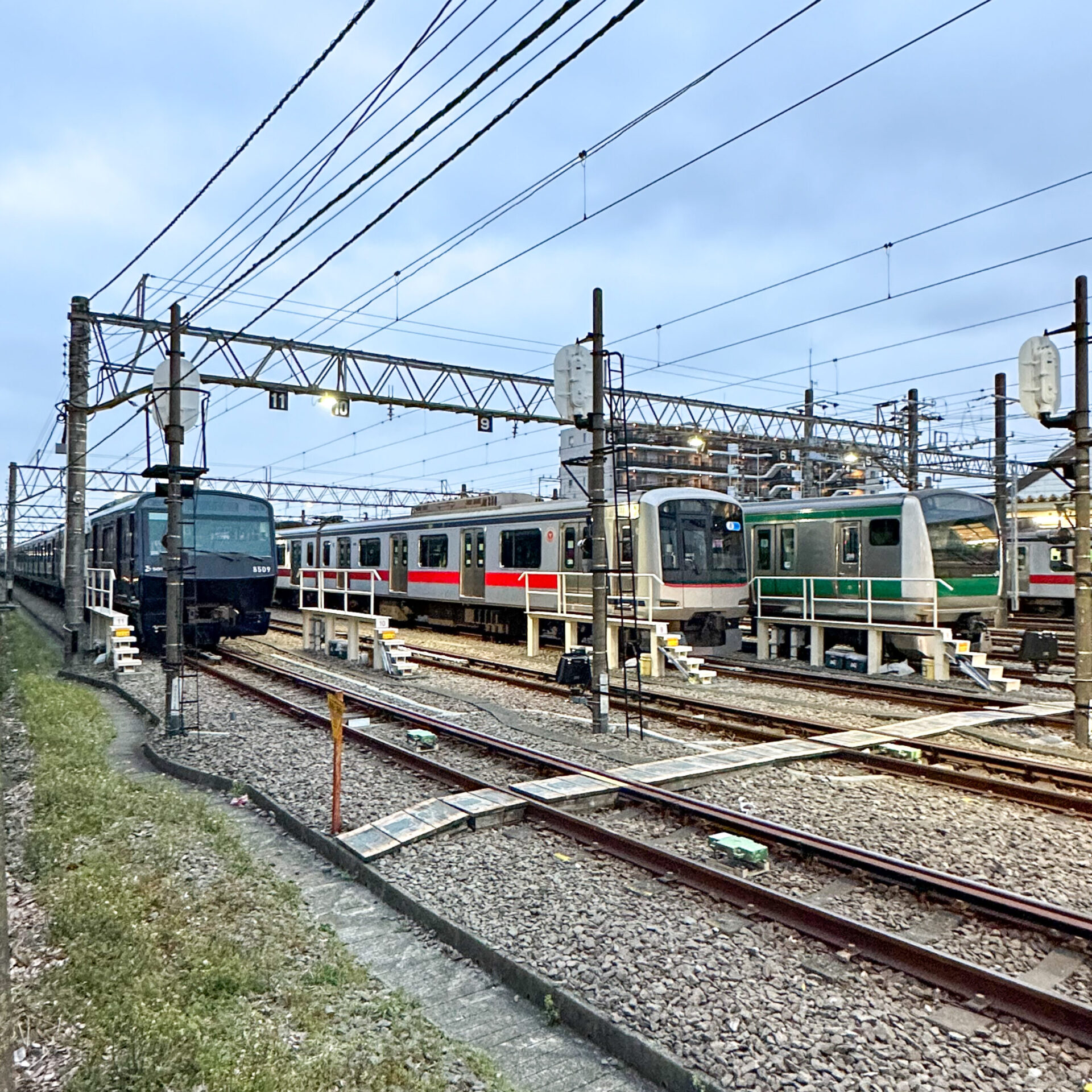 相模大塚駅留置線
