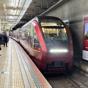 近鉄特急ひのとり号近鉄名古屋駅にて