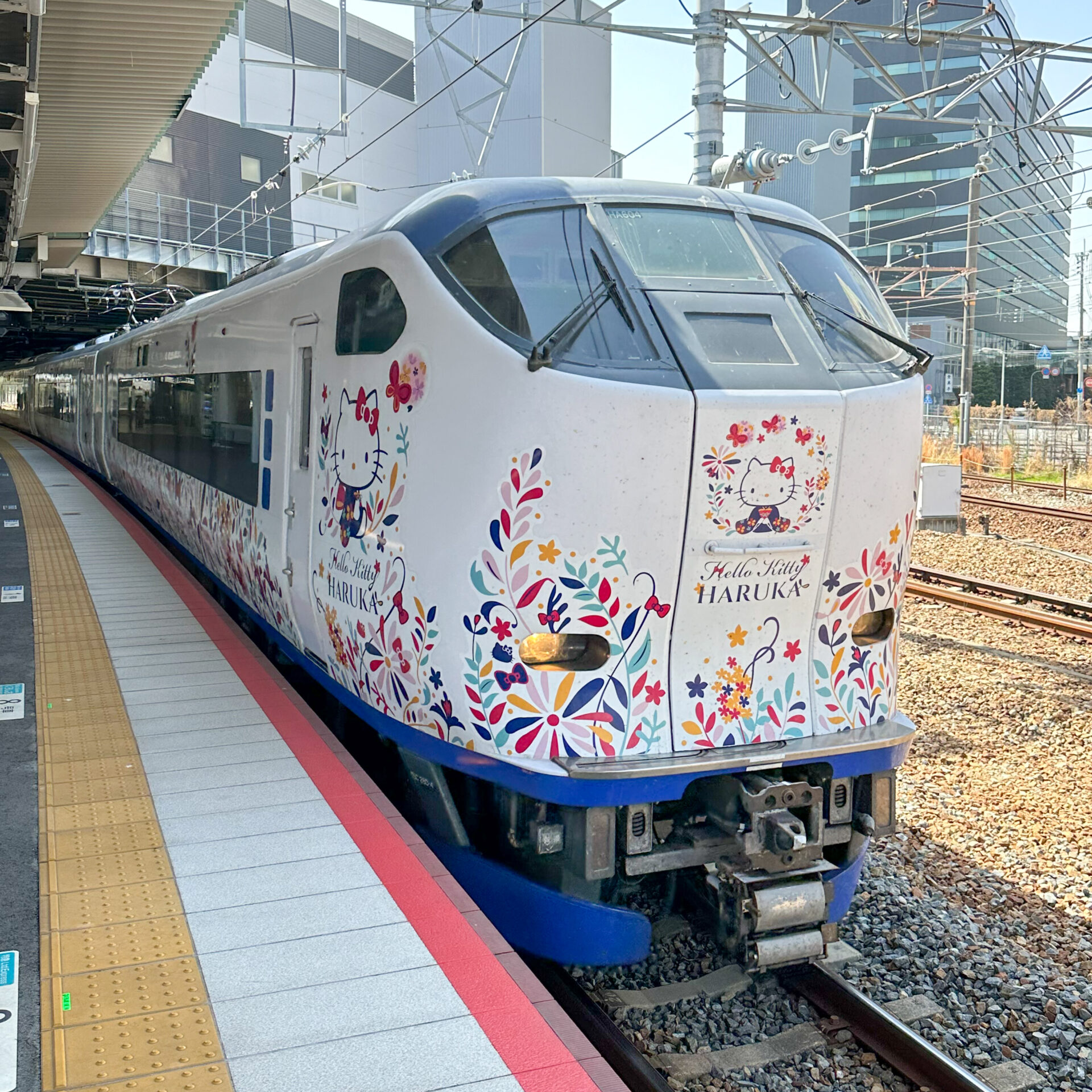 特急はるか新大阪駅にて