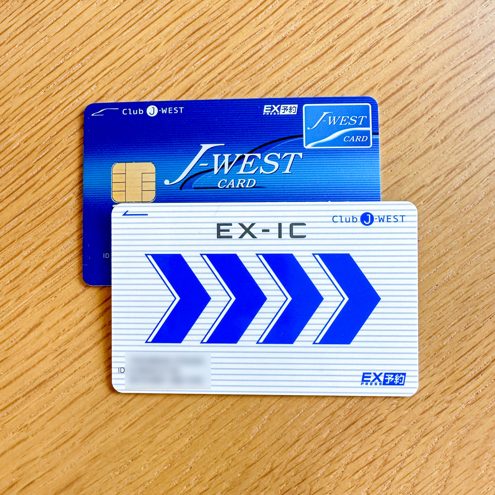EX-ICカードJWESTカード用