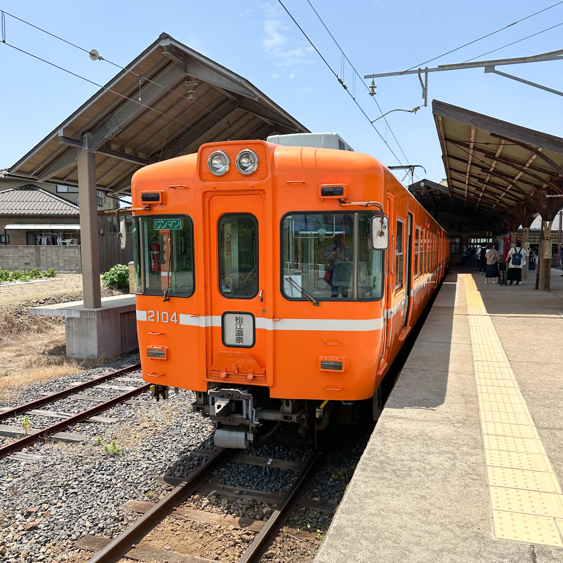 一畑電車普通列車