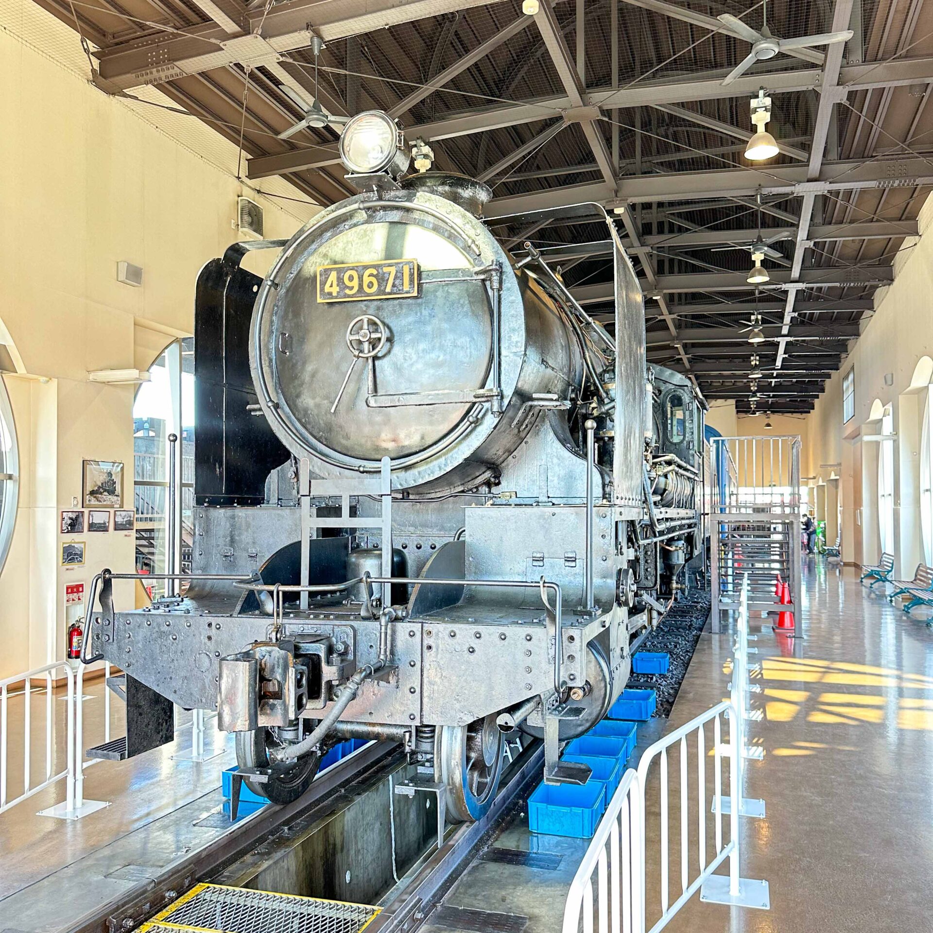 真岡鉄道49671号蒸気機関車