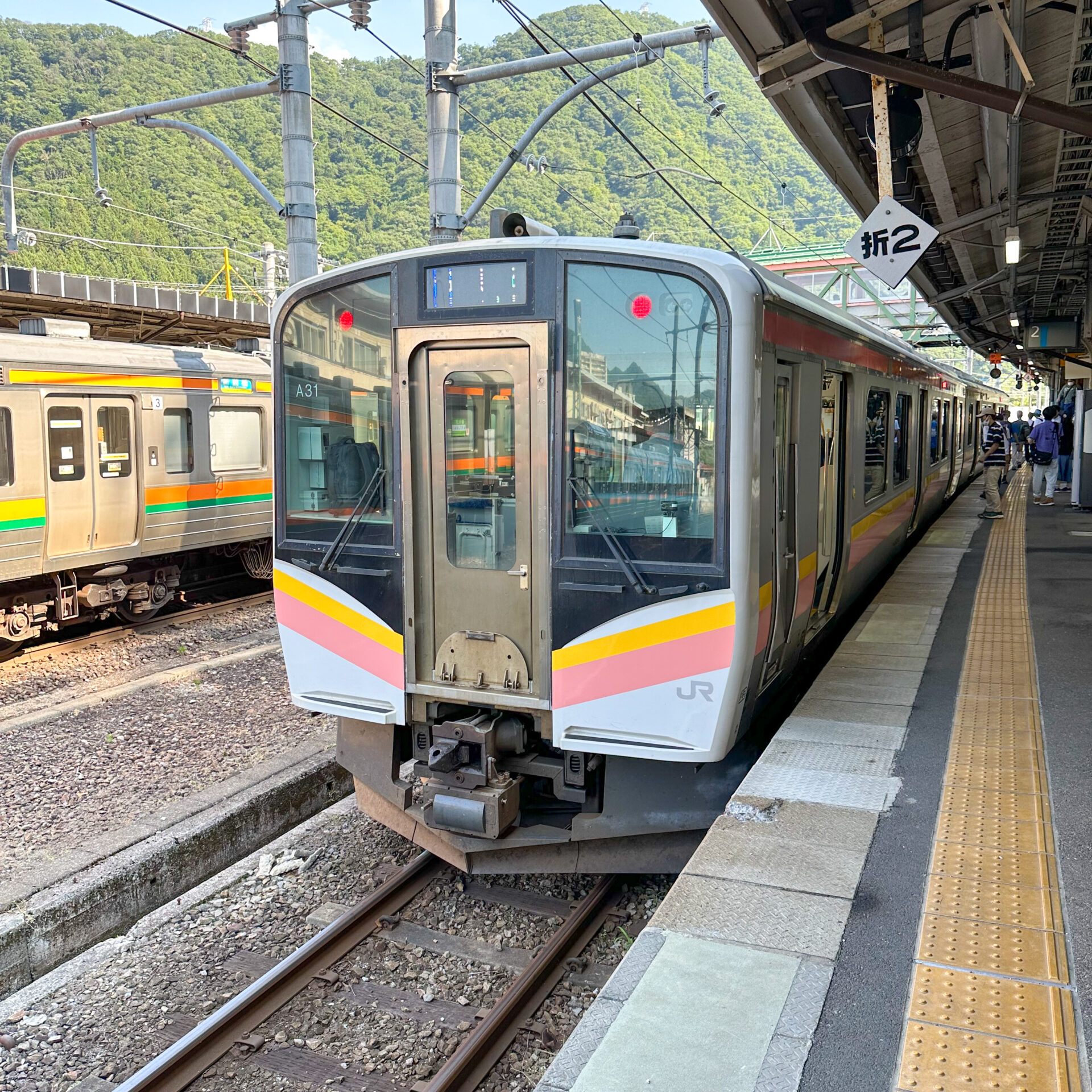 上越線普通列車長岡駅ゆき