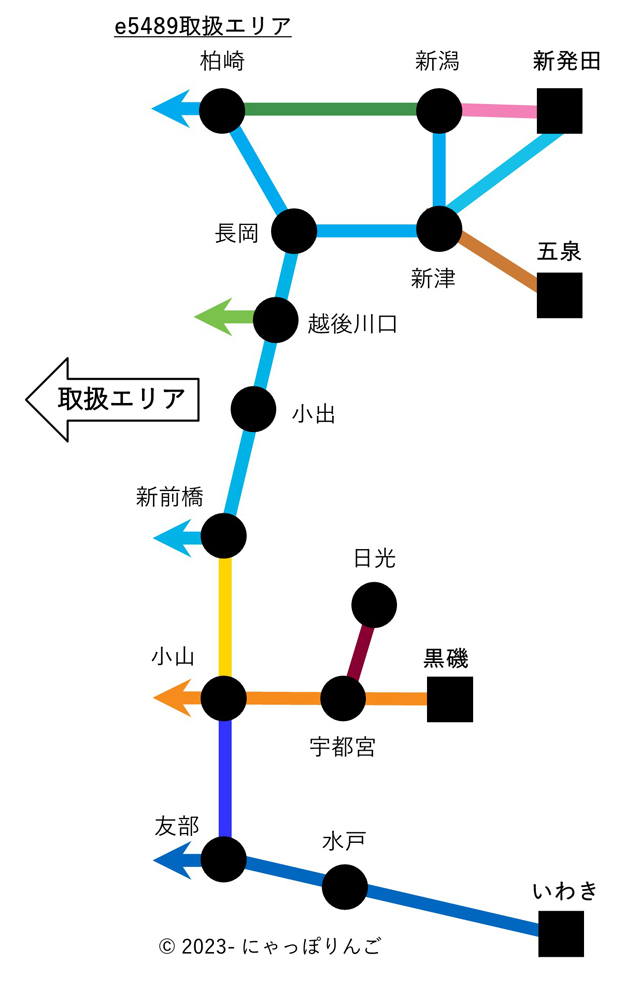 e5489取扱エリア